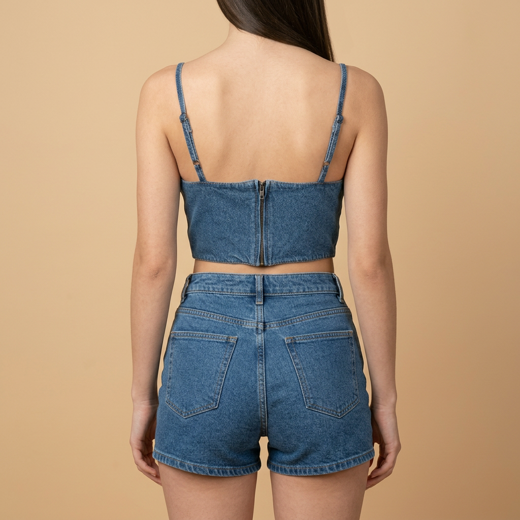 Wrangler – Дамски дънков топ Bandana