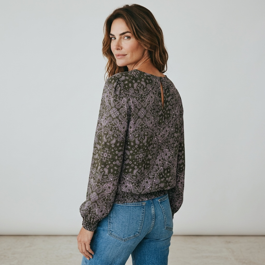 ONLY Women's Long Sleeve Blouse