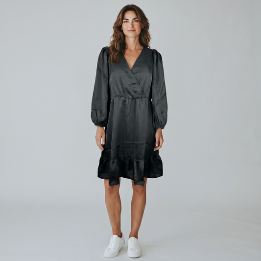 Y.A.S – Women's dress with wrap-over neckline