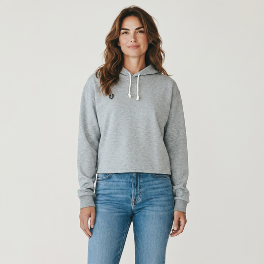 MOROTAI Women's Hoodie - Light Grey