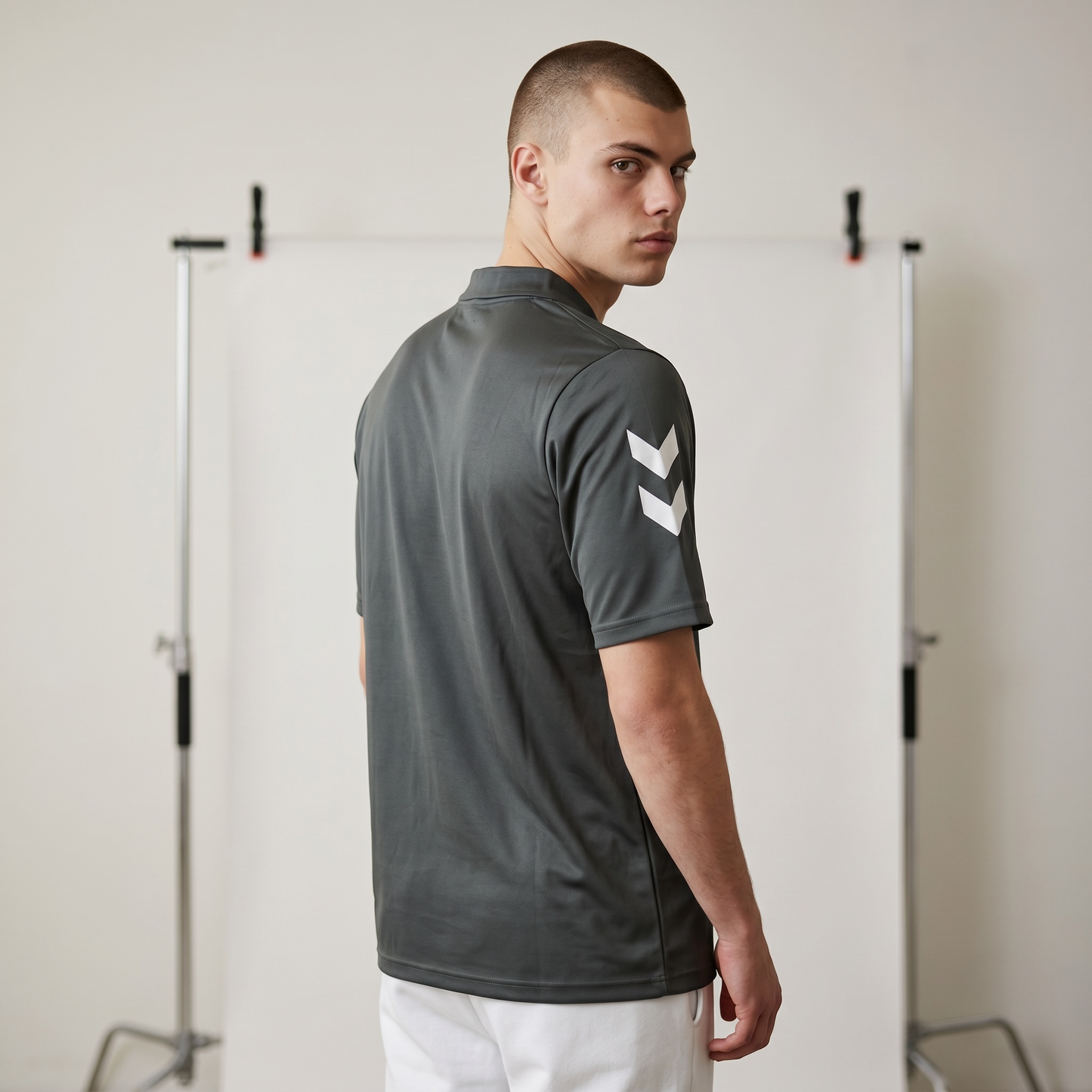 Hummel - Мъжка спортна поло тениска