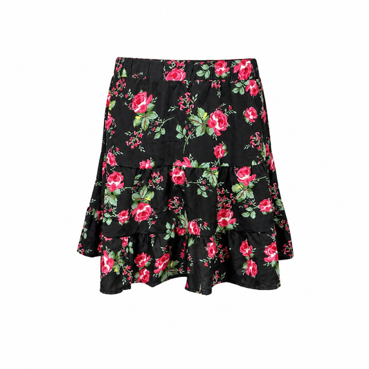 VILA - Women's Skirt Floral Print