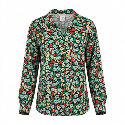 Pieces - Women's shirt-style blouse