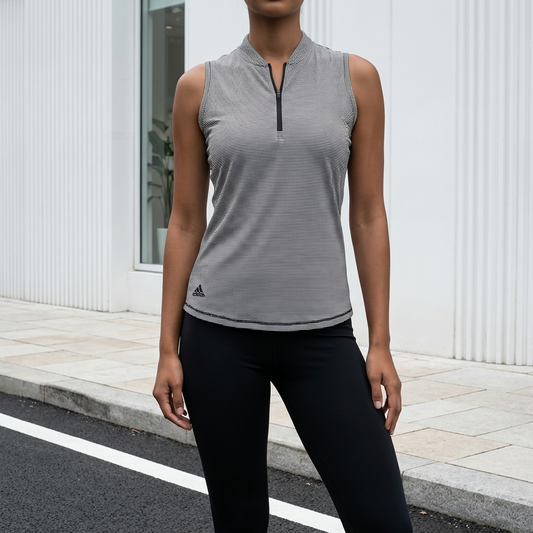 Adidas W Cotton SL Polo – Дамска спортна блуза без ръкави