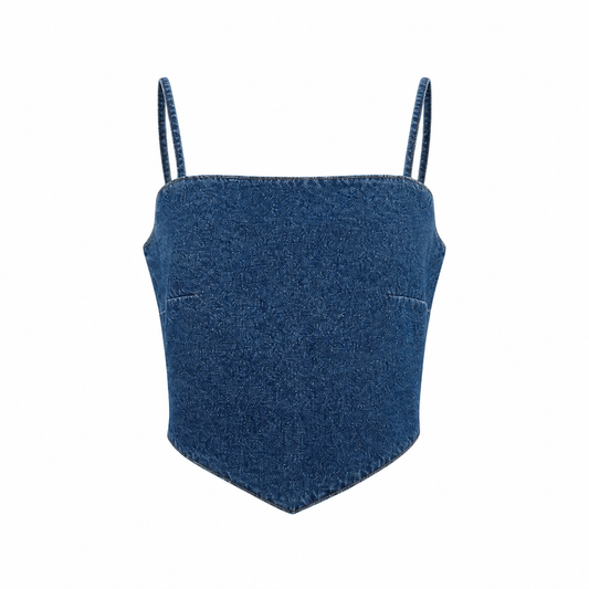 Wrangler – Дамски дънков топ Bandana