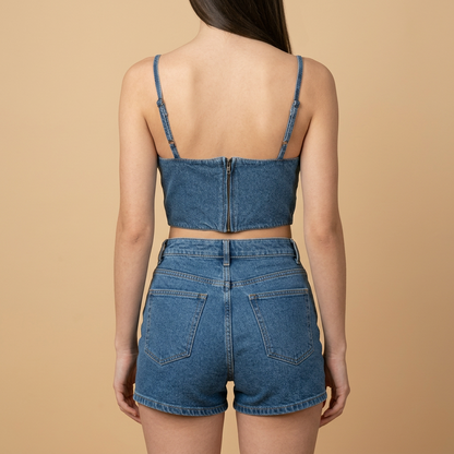 Wrangler – Дамски дънков топ Bandana