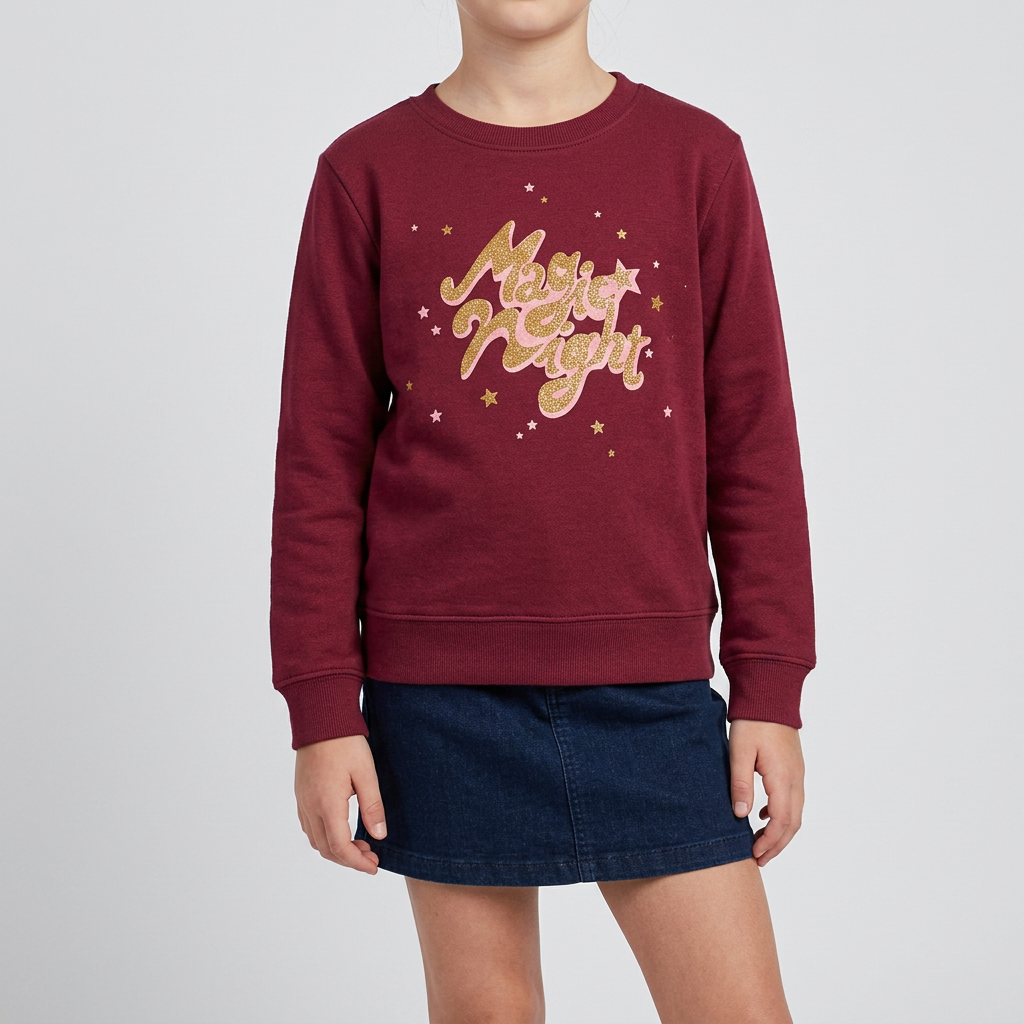BONTON Детска блуза – Cherry Brandy