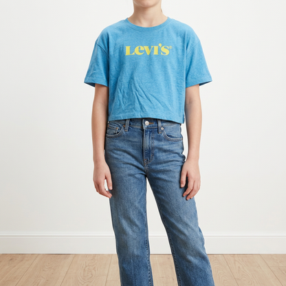 Levi's  -  Детска тениска Bonnie Blue с лого