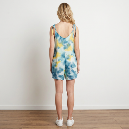 Hurley - Дамски гащеризон Tie Strap Romper