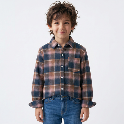 Abercrombie Kids - Детска карирана риза