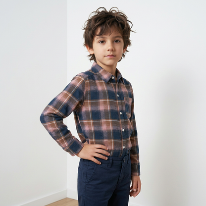Abercrombie Kids - Детска карирана риза