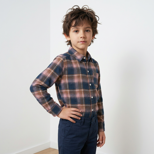 Abercrombie Kids - Детска карирана риза