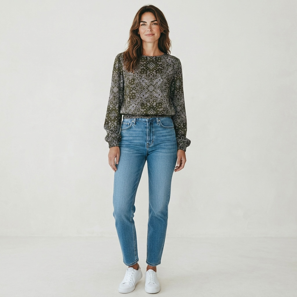 ONLY Women's Long Sleeve Blouse