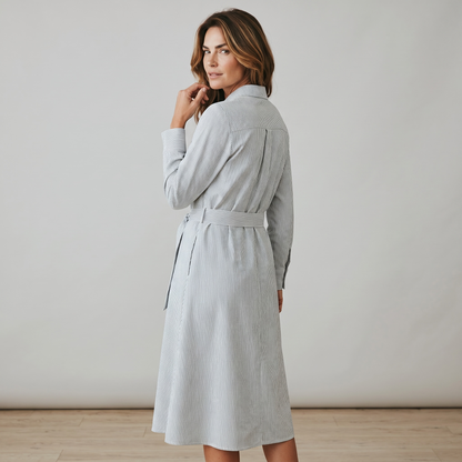 Maje Paris – Women's Shirt Dress with Belt