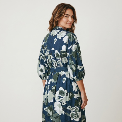 Ted Baker London – Дамска риза рокля с камуфлажен принт