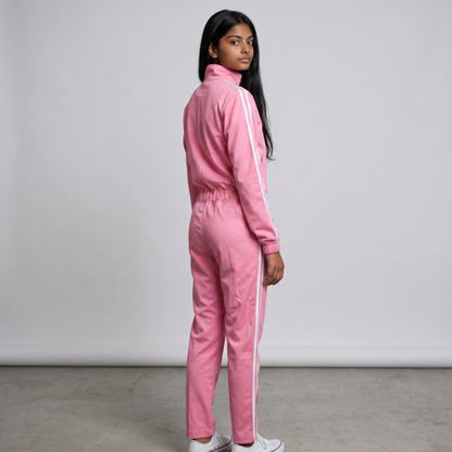 Adidas Originals - Детски спортен гащеризон Розов