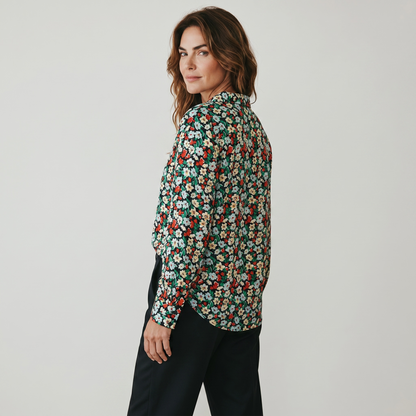 Pieces - Women's shirt-style blouse