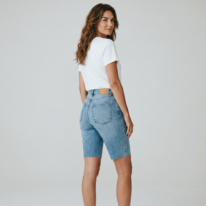 Monki - Women's denim shorts