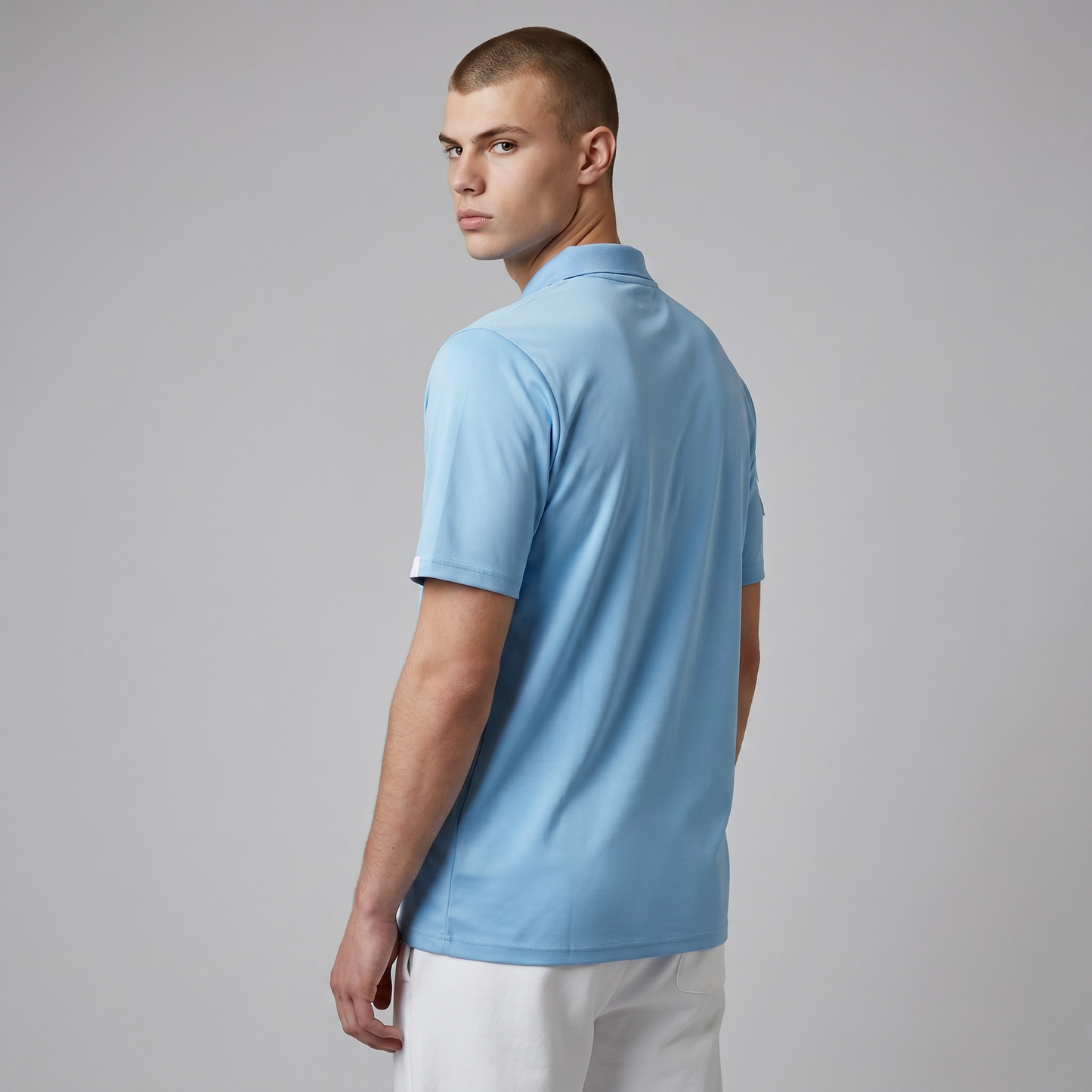 Hummel - Мъжка спортна поло тениска