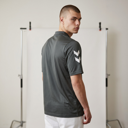 Hummel - Мъжка спортна поло тениска